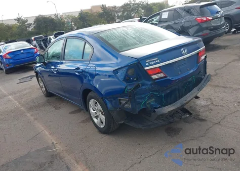 2013 Honda Civic Lx z USA, uszkodzony, nr VIN 2HGFB2F50DH566147